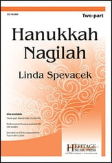 Hanukkah Nagilah Two-Part choral sheet music cover